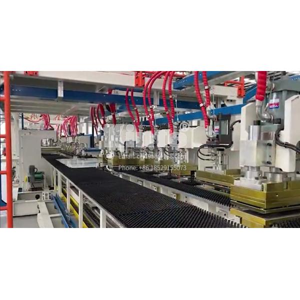 Freezer U shell forming line