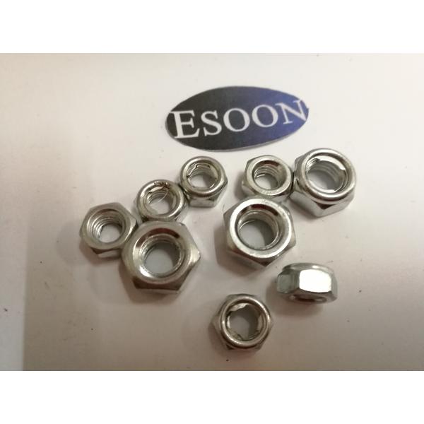 Quality DIN6925 M6,M8 Prevailing torque type hexagon nuts,all metallic Hex self-locking nut ,ZINC PLATED ISO7042 GB6185.1-2000 for sale