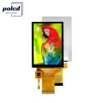 Polcd 3.5 Inch TFT High Resolution 320*480 MCU SPI Parallel Interface Capacitive