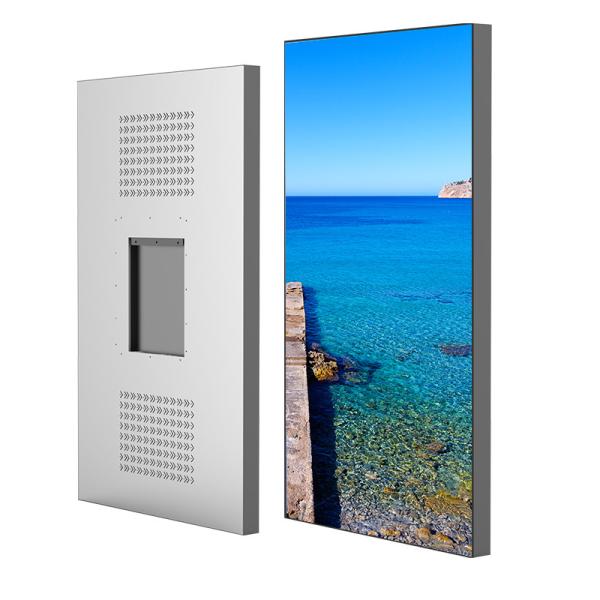 SDK Wall Mounted Lcd Digital Signage 65" Inch Super Narrow Commercial