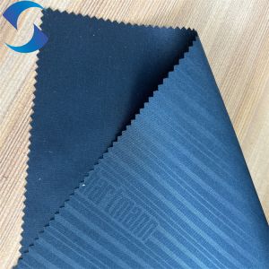 Customized Plain Peach Polyester Lining Fabric With PA Coating Digital Printing