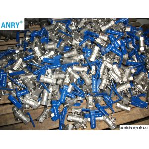 BSP 1000PSI Threaded 2 Inch 1 Piece Ball Valve Full Port Sturcture