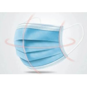 Wholesale N90 Standard Ordinary 3 Ply Face Mask , Custom Non Woven Disposable Mask from china suppliers