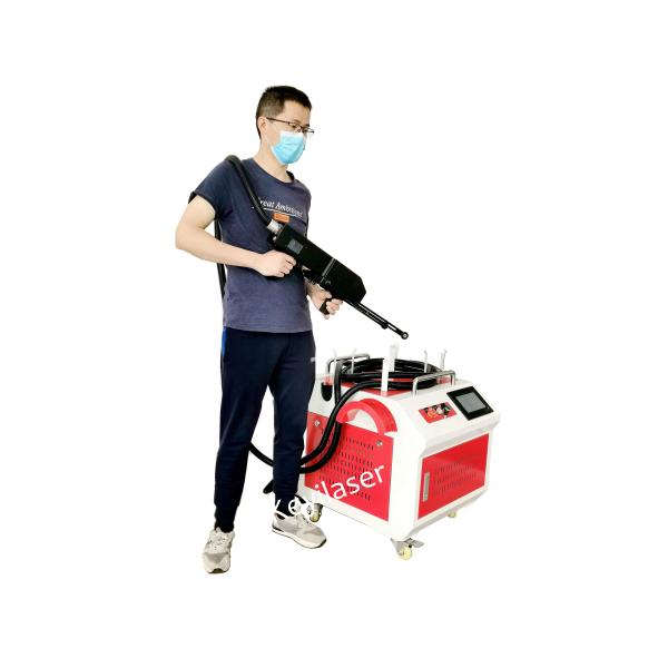 200W Raycus Stainless Steel Laser Rust Removal Machine 2 Years Warranty