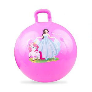 Kids' Bouncy Jumping Ball with Rubber Handle 18''-24'' Diameter and Customized Design