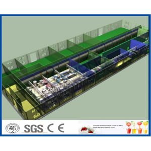 50T/H Mango Processing Unit Mango Processing Line With Drum Filling Machine