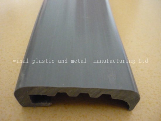 Quality PVC Anti-collision wall handrail,plastic PP PVC ABS-AL extrusion parts.size and color for sale