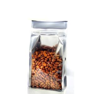 Square Bottom Food Grade Sea Salt / Peppercorns Custom Printing Gusset Base