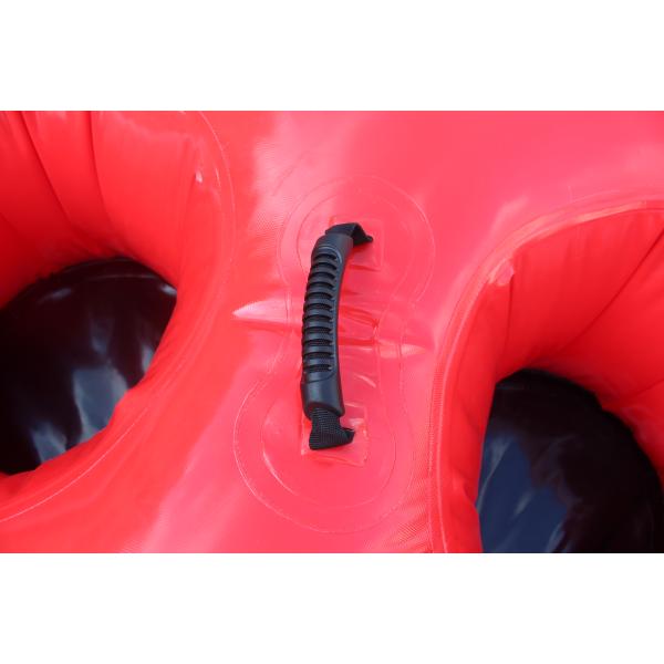 1.7x1.7x0.5m PVC Tarpaulin Inflatable Water Games Boat