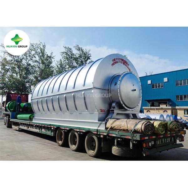 Quality Continuous Pyrolysis Plant Waste Plastic To Petrol Recycling Machine for sale