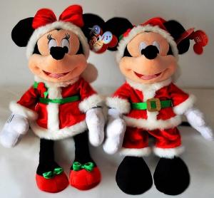 China 18inch Fashion Disney Christmas Mickey Mouse and Minnie Mouse Plush Toys on sale