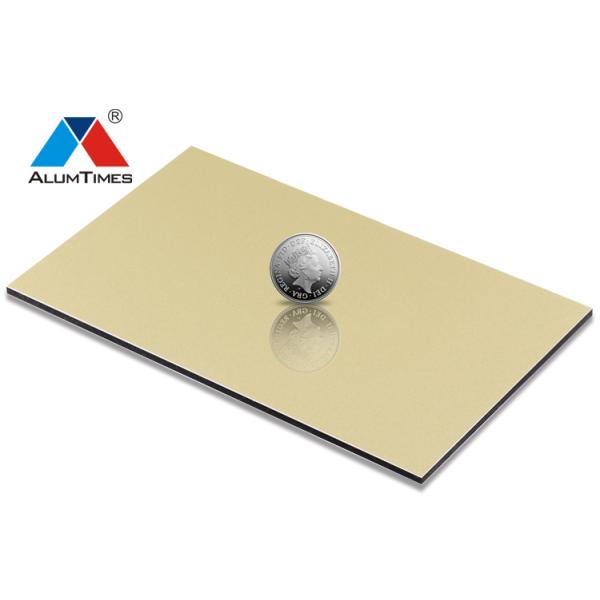 Modern Mirror Finish Fire Rated Aluminium Composite Panel Customization Acceptable