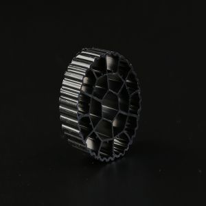 Wholesale Black Color Plastic MBBR Kaldnes K1 MBBR Bio Media HDPE Material 25mm X 12mm Size from china suppliers