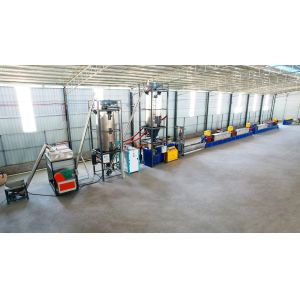 PET Packing Belt/Tape Extruding Machinery for Packing with 100% Recycled Bottle