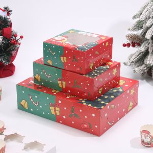 Customized Baking Food Cookies Dessert Cake Boxes with Window