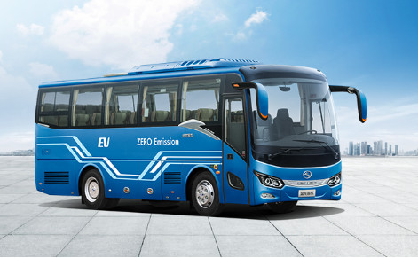 210.56 Kwh Passenger King Long Diesel City Bus With Mileage 300KM 40 Seats