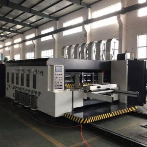 3 Ply Flexo Printer Slotter Carton Boxes Making 80pcs/Min