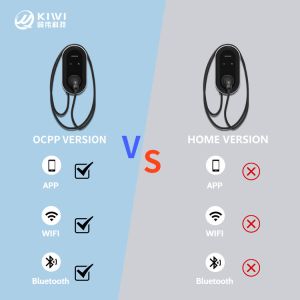 GBT Socket 1 Phase AC Level 2 EV Charging Station with 7KW Output and Voltage