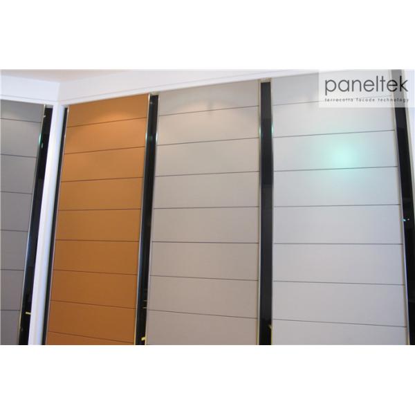 Anti - Fire Terracotta Rainscreen Ceramic Panels No Maintenance With Hollow