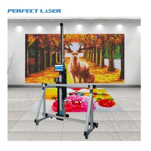 9600dpi Resolution Digital 5D Floor Ground Wall Inkjet Printer 11.6 Inch LCD