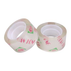 Low Price Good Quality Decorative Tansparent BOPP Stationery Tape White High