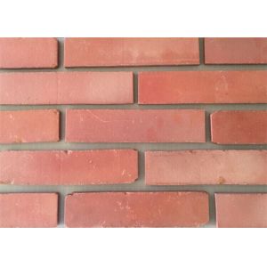 3D51-3 Clay Thin Veneer Brick Turned Color Veneer Brick With Smooth Surface Edge