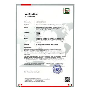 Shenzhen Rookie Information Technology Service Co., Ltd. Certifications