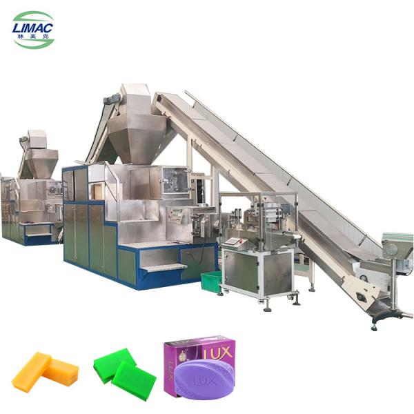 Quality Toilet / Laundry Soap Line Bar Soap Making Machine 100-2000kg/H for sale