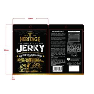 1.5kg Beef Pet Food Gusset Packaging Bag with Zipper and PET PA Aluminum Foil