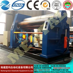 HOT!MCLW12CNC , large hydraulic CNC four roller plate rolling machine