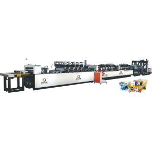 Standing Pouch & Zipper Machine With Mould Cutting Machine