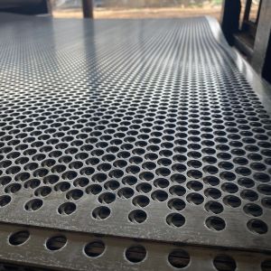 304 316 Round Hole SS Decorative Perforated Metal Sheet For Fencing