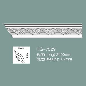 Wholesale Polyurethane Crown Moulding PU Ceiling Moulding HG-7529 from china suppliers