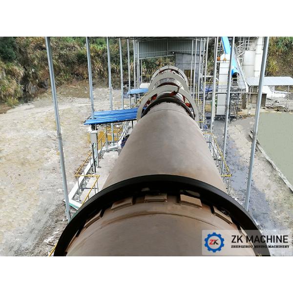 Horizontal Slaking Calcination 50TPD Rotary Lime Kiln