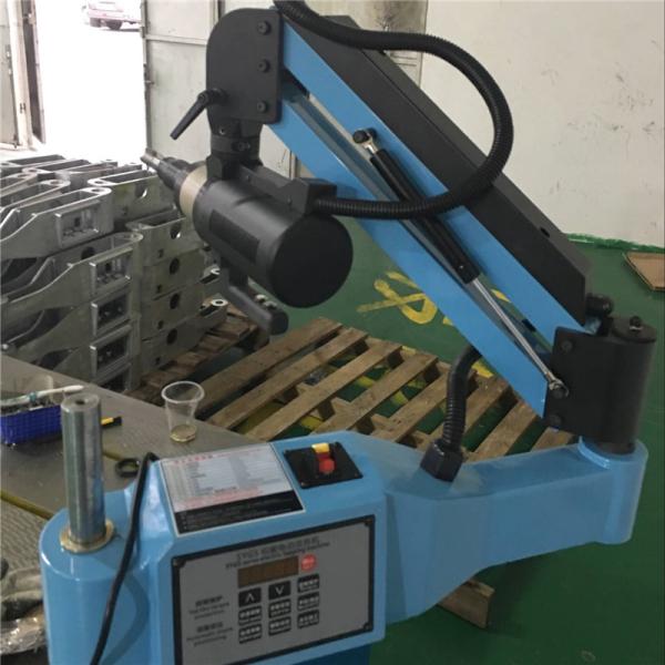 Quality Threading Aluminum Blue Vertical Hand Tapping Machine Durable Wrench Screw for sale