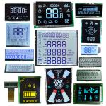Customized Size VA Digit LCD Screen TN HTN FSTN Custom 7 Segment Monochrome