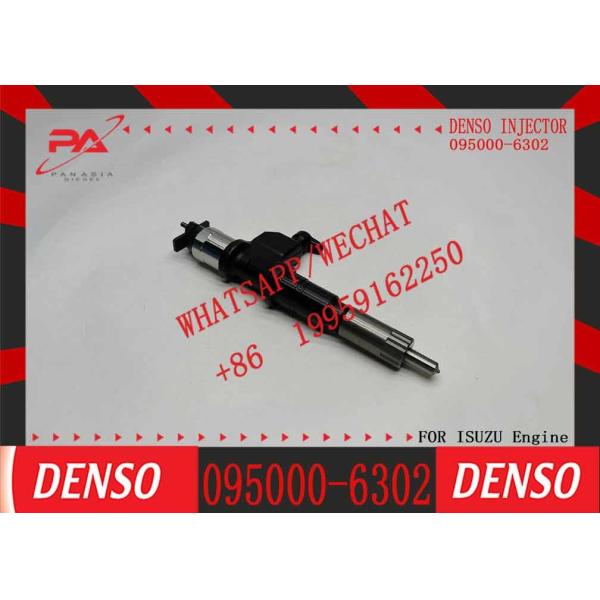 High Quality Common Rail Injector 095000-6302 9709500-630 1-15300436-2 for 6WF1