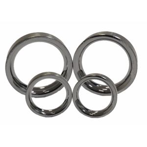 Grounded / Polished Tungsten Carbide Eyelets For Metal Wires OEM Available