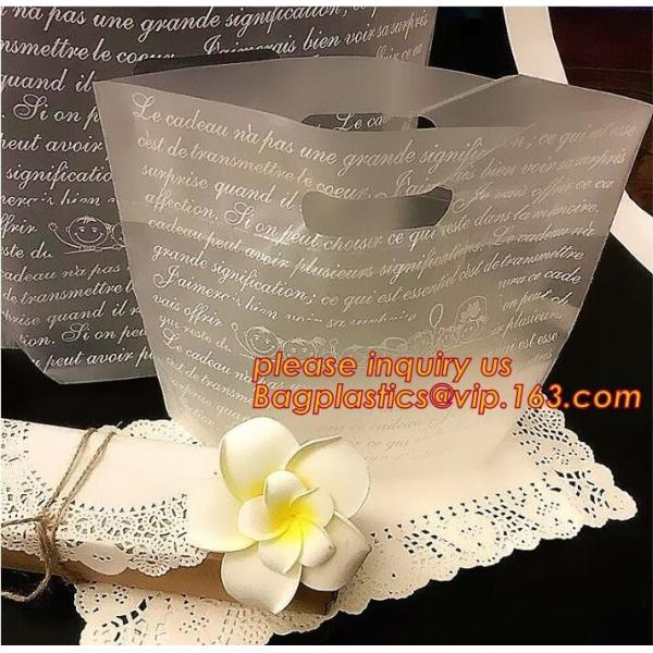 Quality Custom Logo Printing PE Cheap Die Cut Patch Handle Biodegradable Shopping Plastic Bag,100% Biodegradable Hdpe/Ldpe Die C for sale