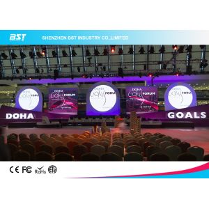 P4.81 1R1G1B Die Casting Aluminum Indoor Advertising Led Display Screen With 1