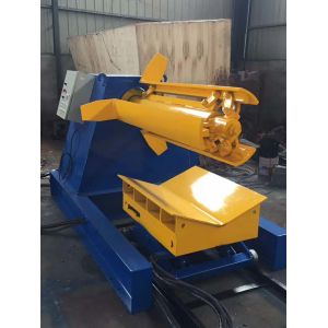 Wholesale Steel Materail Hydraulic Decoiler Machine 7-12m / Min Working Speed from china suppliers