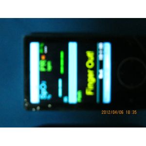 Bluetooth Fingertip Pulse Oximete with 2.8" color OLED display real-time clock