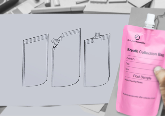 Translucent Corner Spout Bag Reusable Laundry Detergent Bag Clear Plastic Spout Pouch with Handle