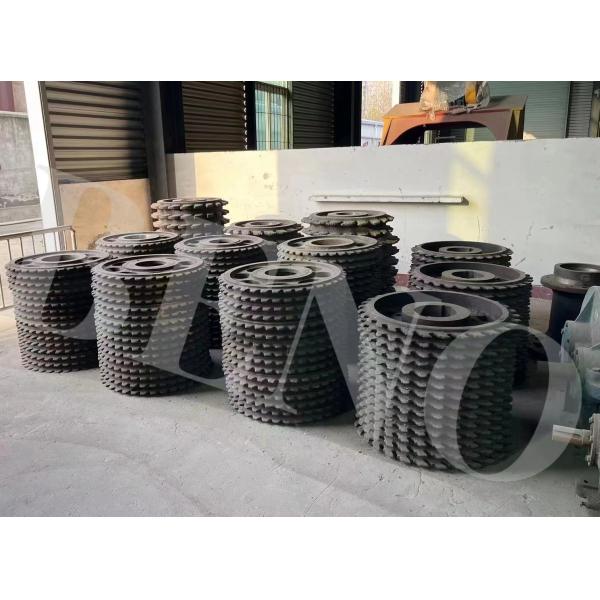 Wear Resistant Toothed Roller Crusher Spare Parts For Double Roller Crusher ISO9001