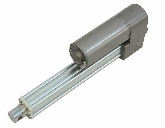 Quality Linear Actuator With Hall Sensors 12V or 24V DC, Protection Class 66, With 100mm (4'') stroke 330lbs push pull load for sale