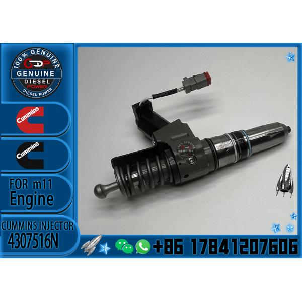 Used Cummins N14 Engine Spare Parts Common Rail Injector 3411764 4307516N Engine Machinery Repair Shops 6 Months W