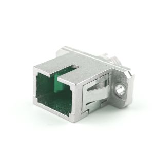 FTTH 1 Port Metal SCAPC FCAPC Hybrid Fiber Optic Adapters Couplers for Best