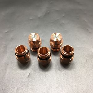 Cu Esab Consumables , Plasma Cutting Consumables Electrode 0558003914 Replacemen