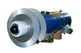 Quality High Speed 200mm Oil Pipeline Blasting Robot Pipe Internal Blasting ST3 Level 8'' for sale