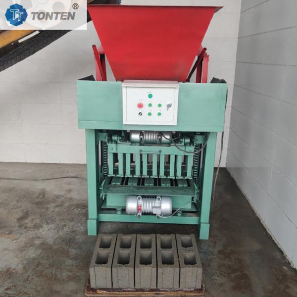 Roadside Stone Molding Machine Concrete Semi-automatic Hollow Brick Making